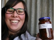 INDIAN PEACH CHUTNEY  375 ml From Happy Pantry Katikati